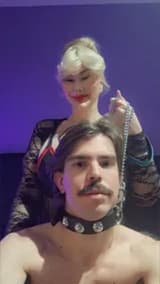 Beautiful Mistress With Submissive Slave realmistresswithslave OnlyFans